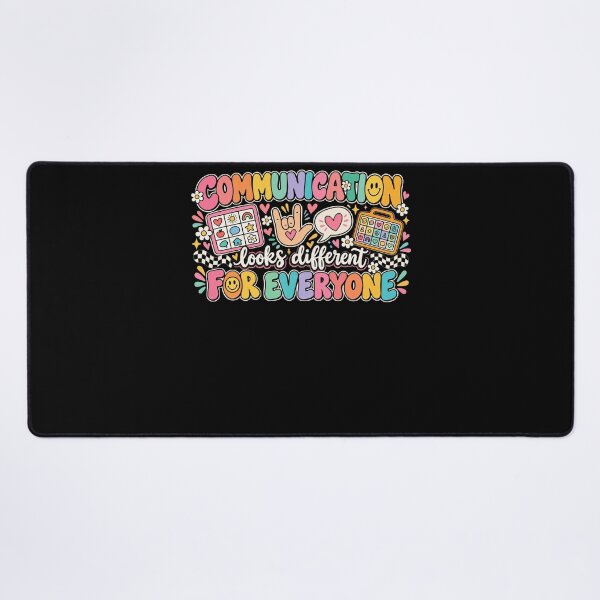 Item preview, Communication Looks Different For Everyone Neurodiversity Autism Advocate designed and sold by drawwiika+44.