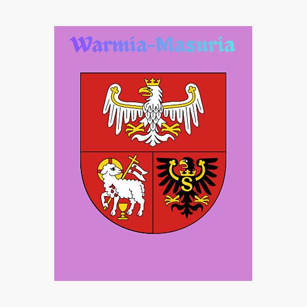 Item preview, Warmie Masuria.The coats of arms of Poland's voivodeships are a symbol of our country, so I am publishing all of them for Poles. designed and sold by adamoliv.