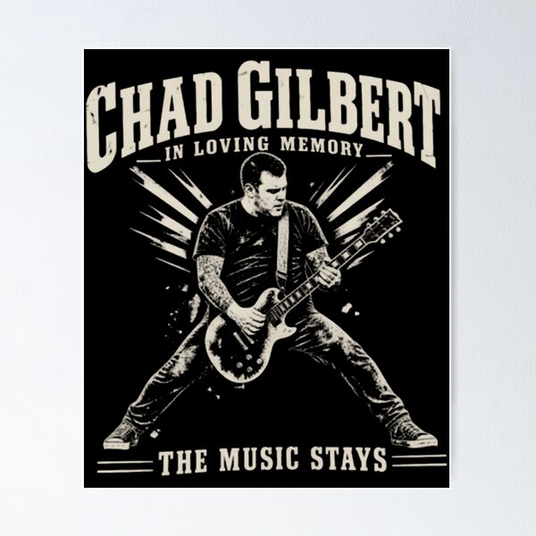 Item preview, Chad Gilbert In Loving Memory - New Found Glory designed and sold by lyle-salter.