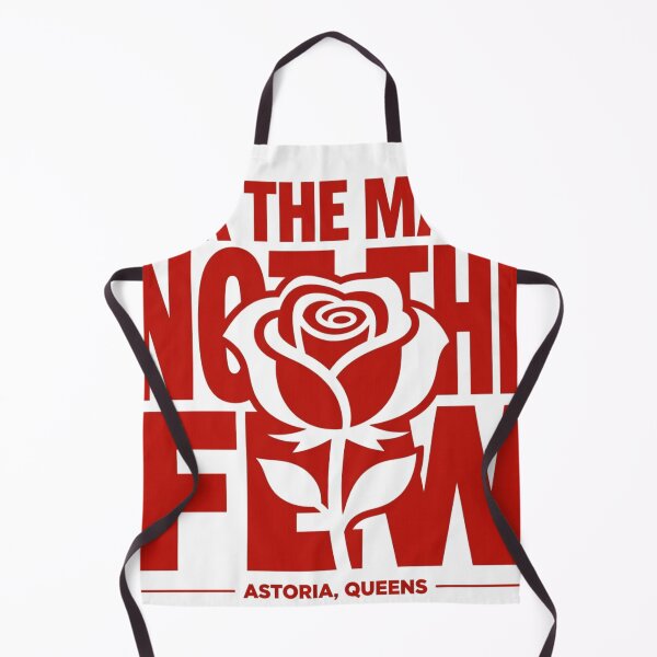 Item preview, Astoria Socialist Rose – For the Many Not the Few Queens NYC designed and sold by Apex Designs.
