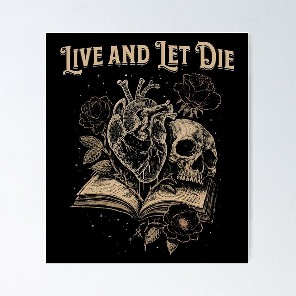 Item preview, Live and Let Die — Classic Rock designed and sold by Nacho Average Designs.