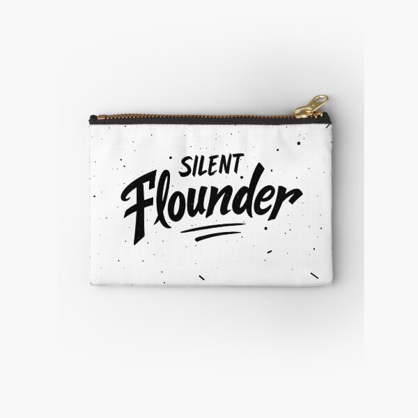 Item preview, SILENT FLOUNDER - Bold Black Ink Tattoo Flash Lettering designed and sold by Qubivibe.