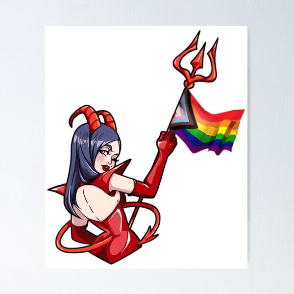 Item preview, Pride Demon designed and sold by bourg-libbie.