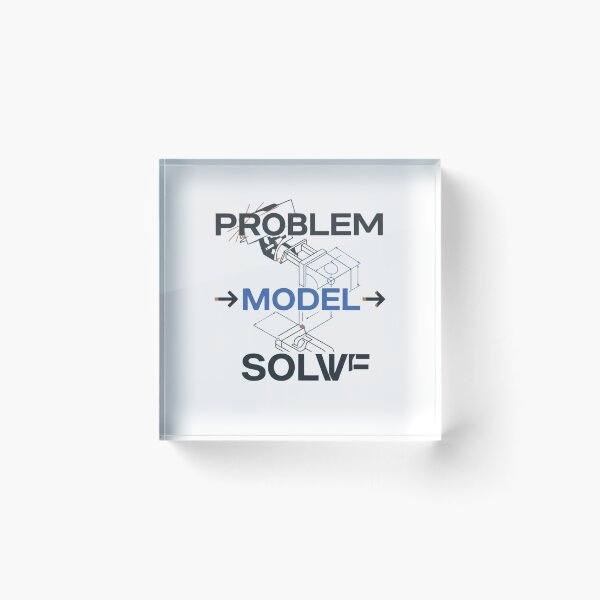 Item preview, Problem Model Solve Engineering Design designed and sold by Amr Darwish Graphic designer.