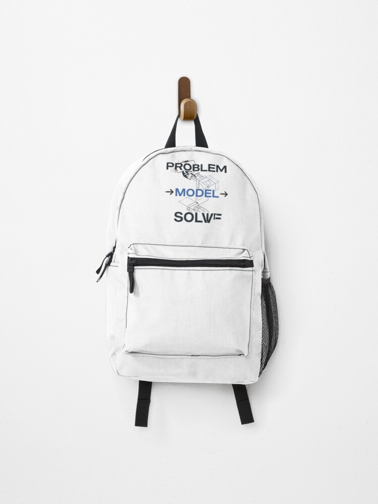 Thumbnail 1 of 3, Backpack, Problem Model Solve Engineering Design designed and sold by Mora2023.