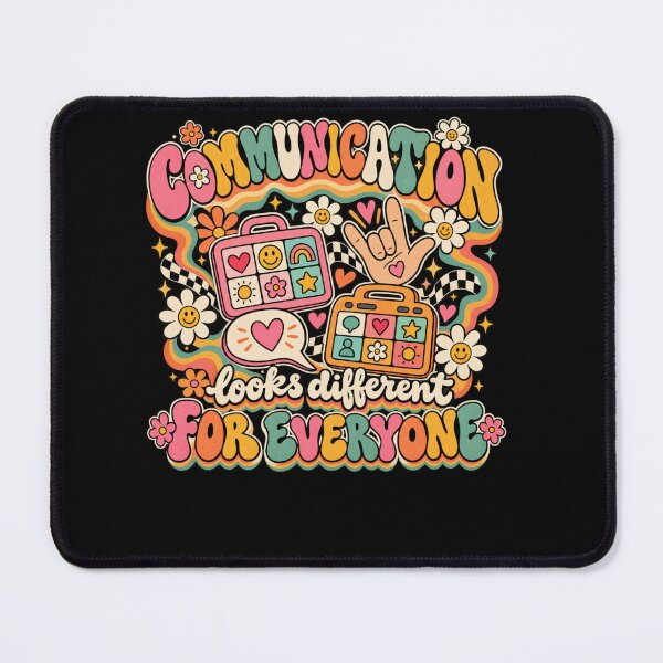 Item preview, Communication Looks Different For Everyone Neurodiversity Autism Awareness Inclusion designed and sold by drawwiika+44.
