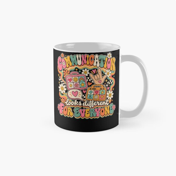 Item preview, Communication Looks Different For Everyone Neurodiversity Autism Awareness Inclusion designed and sold by drawwiika+44.