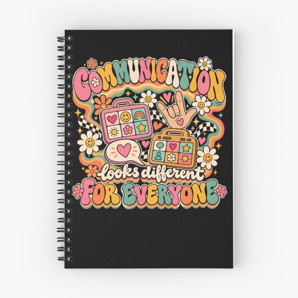 Item preview, Communication Looks Different For Everyone Neurodiversity Autism Awareness Inclusion designed and sold by drawwiika+44.