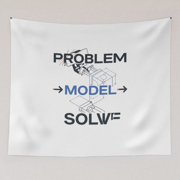 Item preview, Problem Model Solve Engineering Design designed and sold by Amr Darwish Graphic designer.