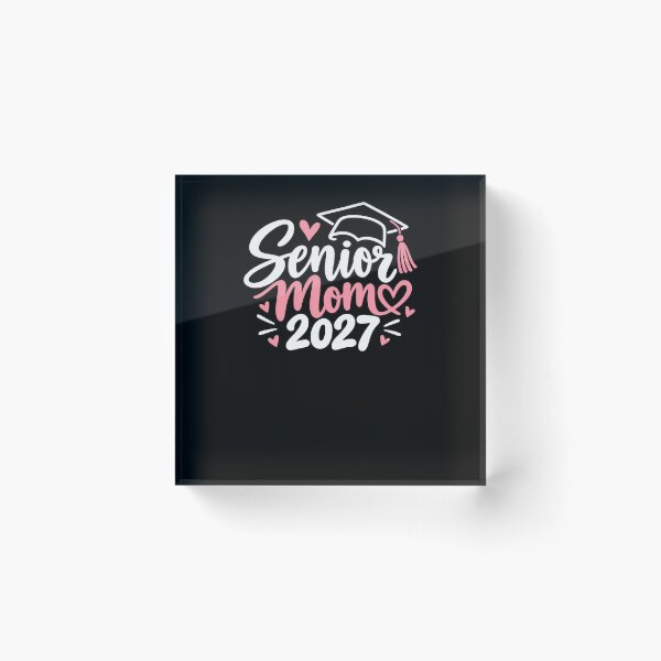 Item preview, Senior Mom 2027 Graduation Proud Mother Class Of 2027 designed and sold by drawwiika+44.