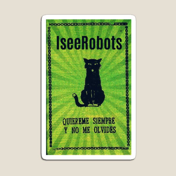 Item preview, Green Haunted Soap Black Cat Sticker designed and sold by IseeRobots.