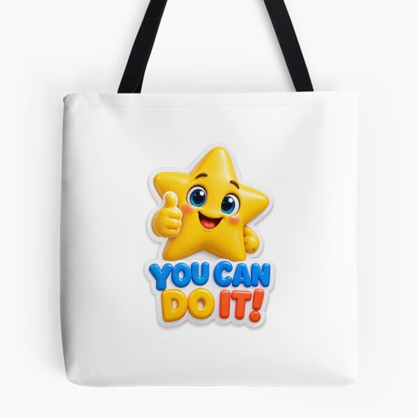 Item preview, Cute Happy Star You Can Do It designed and sold by mihanaaa14.