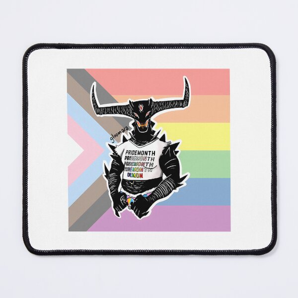 Item preview, Pride Demon Flag Background designed and sold by bourg-libbie.