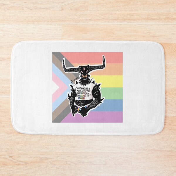 Item preview, Pride Demon Flag Background designed and sold by bourg-libbie.