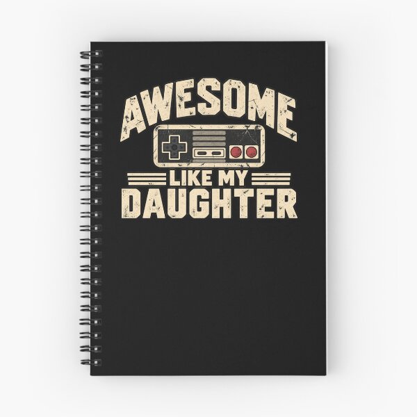 Item preview, Awesome Like My Daughter Gaming Parent Father Dad designed and sold by drawwiika+44.