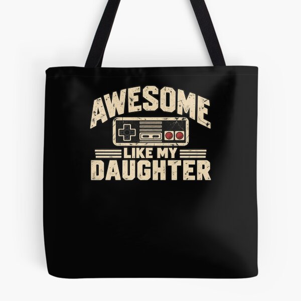 Item preview, Awesome Like My Daughter Gaming Parent Father Dad designed and sold by drawwiika+44.