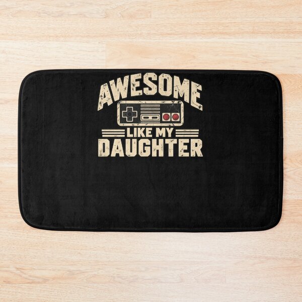 Item preview, Awesome Like My Daughter Gaming Parent Father Dad designed and sold by drawwiika+44.