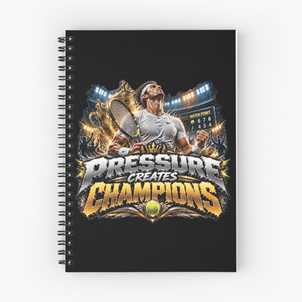 Item preview, Pressure Creates Champions | Tennis Grand Slam Championship Motivation Design designed and sold by M. Mamdouh Artworks.