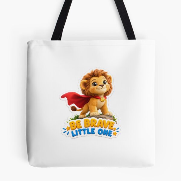 Item preview, Be Brave Little Lion Inspirational Sticker designed and sold by mihanaaa14.