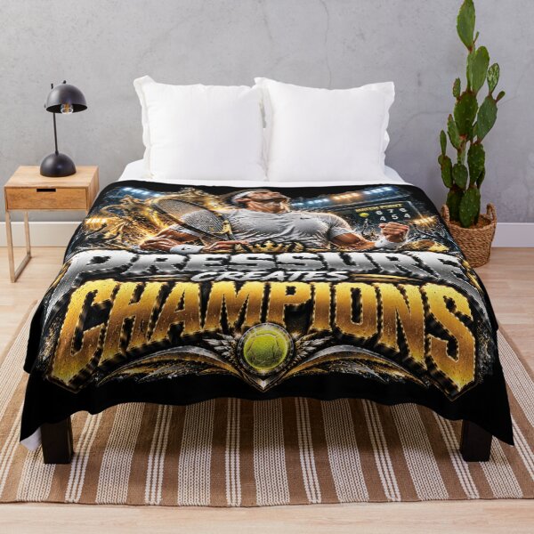 Item preview, Pressure Creates Champions | Tennis Grand Slam Championship Motivation Design designed and sold by M. Mamdouh Artworks.