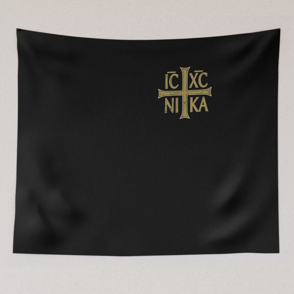 Item preview, Orthodox Christian ICXC Nika Christogram Cross designed and sold by VickyKuhnart.