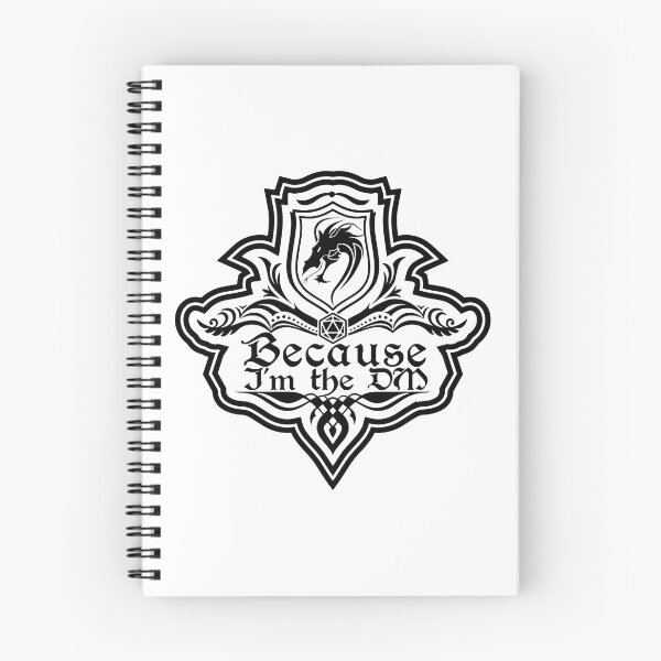 Item preview, Because I'm the DM designed and sold by Ctrl+AltGalaxy.