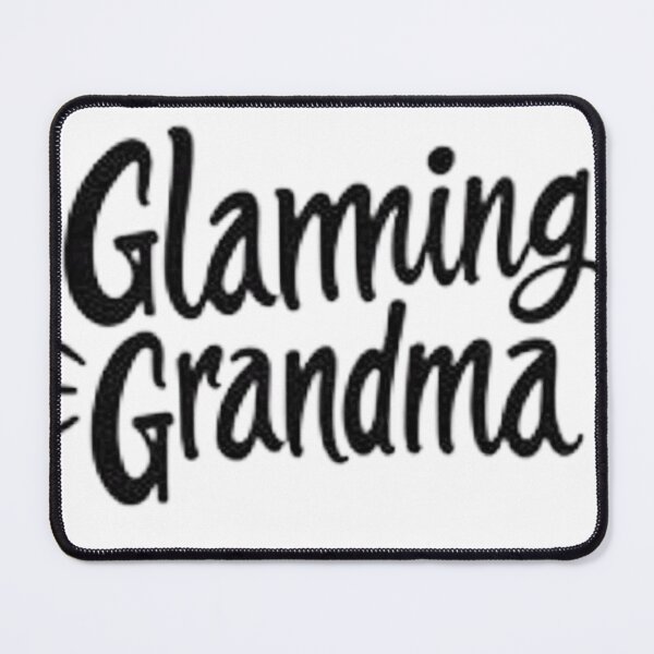 Item preview, Glamming Grandma - Bold Black Ink Hand Lettering designed and sold by Qubivibe.