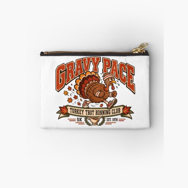 Item preview, Gravy Pace Turkey Trot Running Club Funny T-Shirt designed and sold by TeeVex.