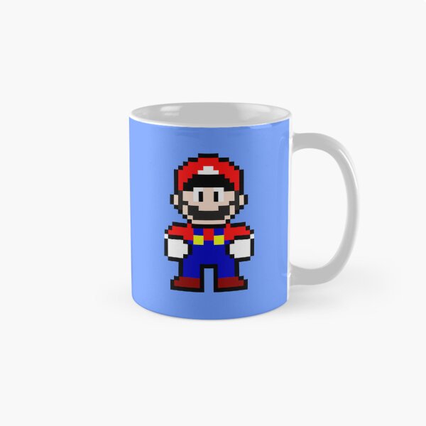 Item preview, Mario 8 bit pixel art  designed and sold by Arty Tees .