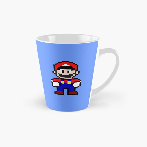 Item preview, Mario 8 bit pixel art  designed and sold by Arty Tees .