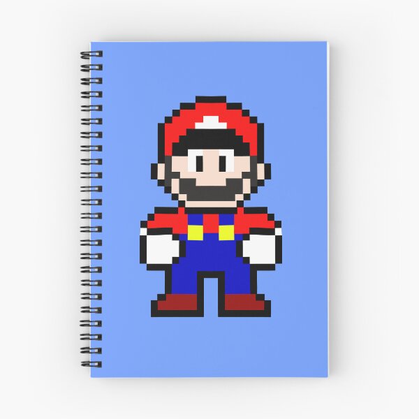 Item preview, Mario 8 bit pixel art  designed and sold by Arty Tees .
