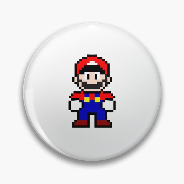 Item preview, Mario 8 bit pixel art  designed and sold by Arty Tees .