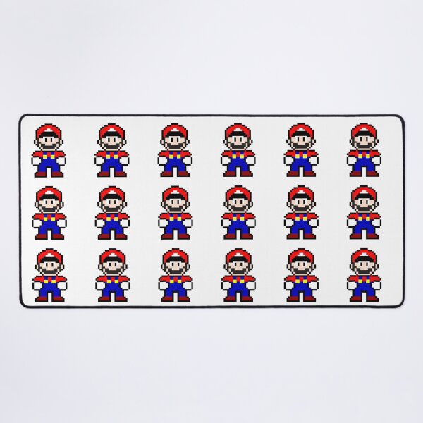 Item preview, Mario 8 bit pixel art designed and sold by Arty Tees .