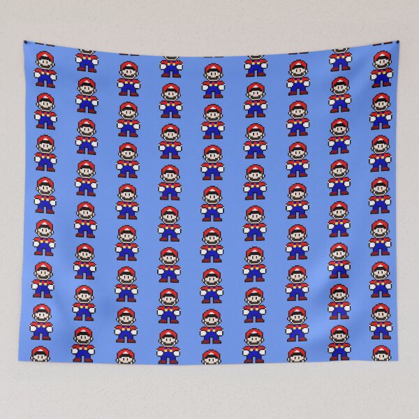 Item preview, Mario 8 bit pixel art  designed and sold by Arty Tees .