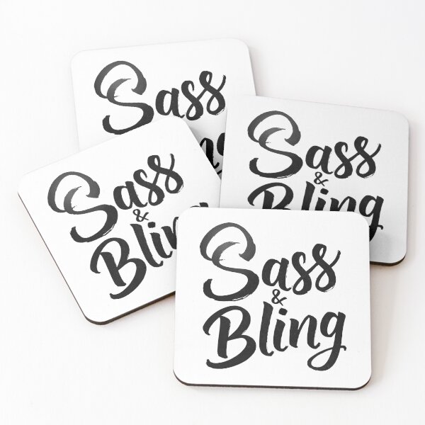 Item preview, Sass & Bling Hand Lettered Tattoo Flash Design designed and sold by Qubivibe.