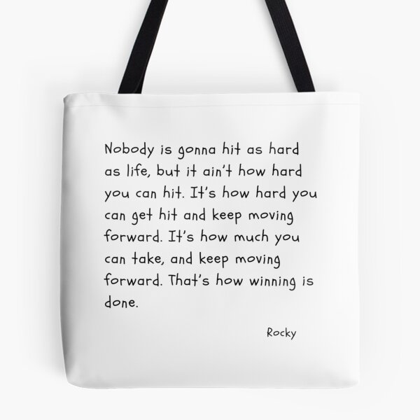 Item preview, Nobody Is Gonna Hit As Hard As Life designed and sold by daelyn-beardsl.