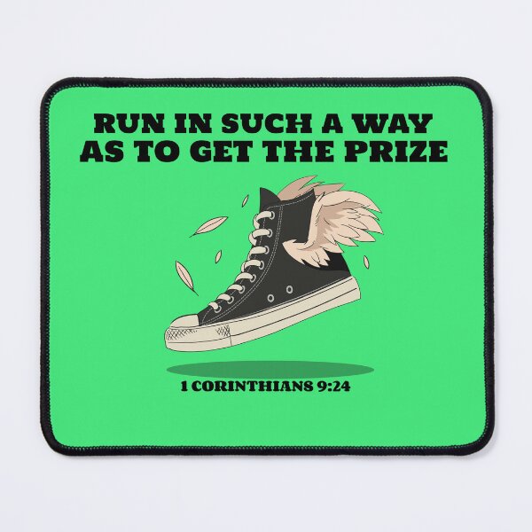 Item preview, RUN IN SUCH A WAY AS TO GET THE PRIZE CHRISTIAN APPAREL designed and sold by VFamDesigns.