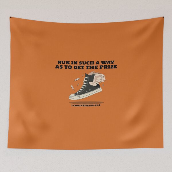 Item preview, RUN IN SUCH A WAY AS TO GET THE PRIZE CHRISTIAN APPAREL  designed and sold by VFamDesigns.