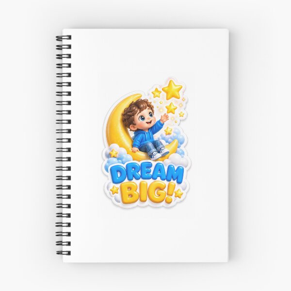Item preview, Dream Big Moon Star Child Sticker designed and sold by mihanaaa14.