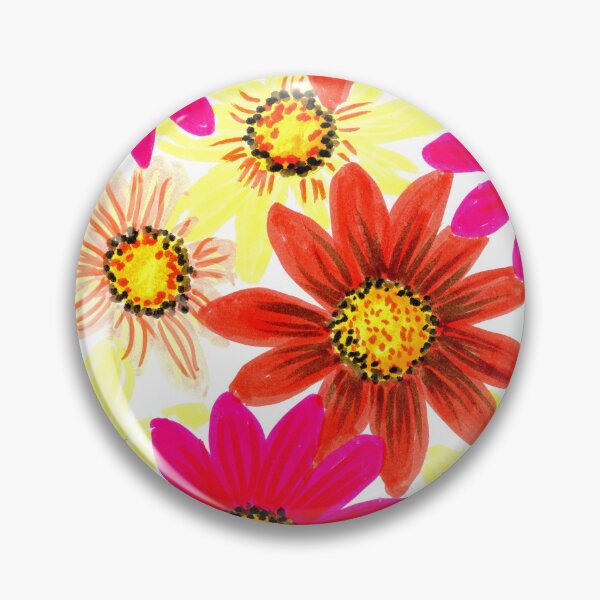 Item preview, Gazanias designed and sold by Jill Brooke.