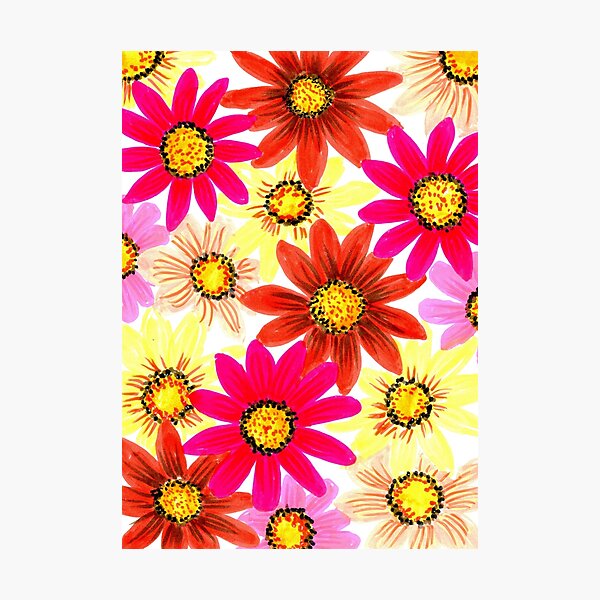 Item preview, Gazanias designed and sold by Jill Brooke.