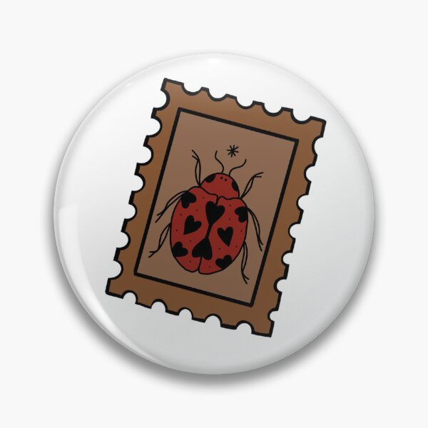 Item preview, Noah Kahn lady bug stamp designed and sold by Anotherfilmfan.