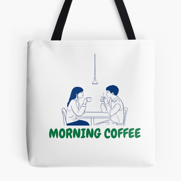 Item preview, Morning Coffee - Cute Coffee Lover Design designed and sold by walbayzon.