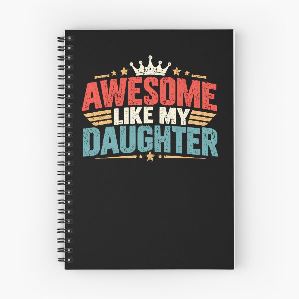 Item preview, Awesome Like My Daughter Proud Parent Father Mother Family designed and sold by drawwiika+44.