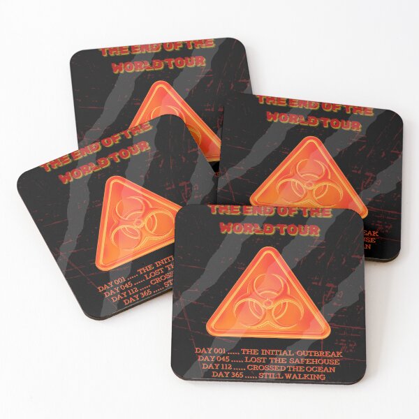 Item preview, End of The World Tour Zombie Survival Aesthetic designed and sold by Mircea786.