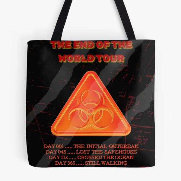 Item preview, End of The World Tour Zombie Survival Aesthetic designed and sold by Mircea786.