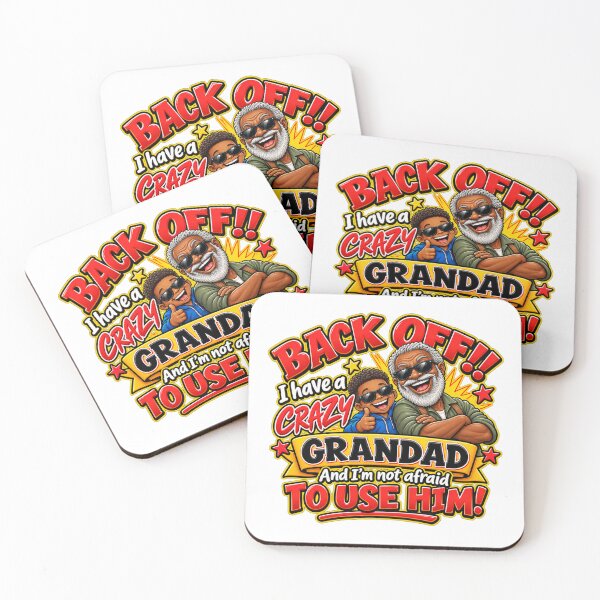 Item preview, Funny Crazy Grandad & Grandson Gift – Back Off designed and sold by mygiftideas.