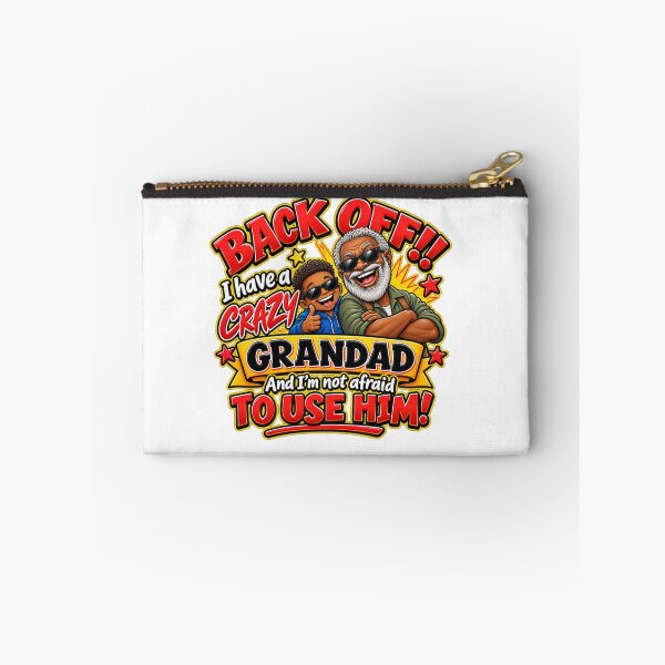 Item preview, Funny Crazy Grandad & Grandson Gift – Back Off designed and sold by mygiftideas.