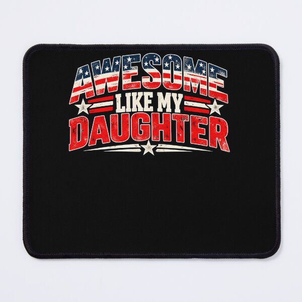 Item preview, Awesome Like My Daughter Dad Mom Parent Family Love designed and sold by drawwiika+44.