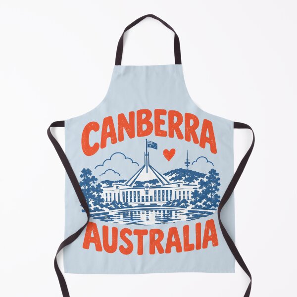 Item preview, Canberra Australia Retro City designed and sold by HowToCanadian.